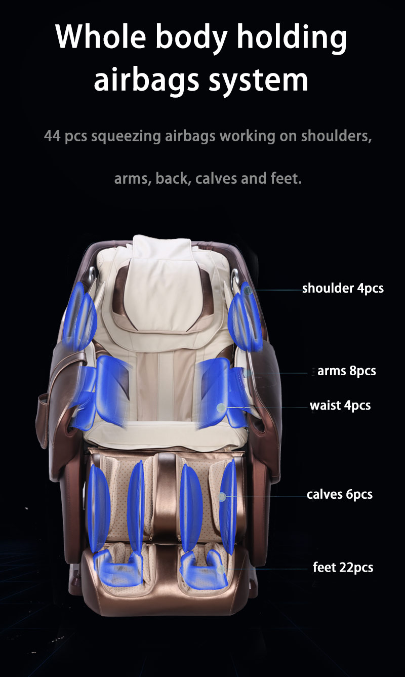 Intensive Whole Back Rubbing Tapping Soothing Massage Chair