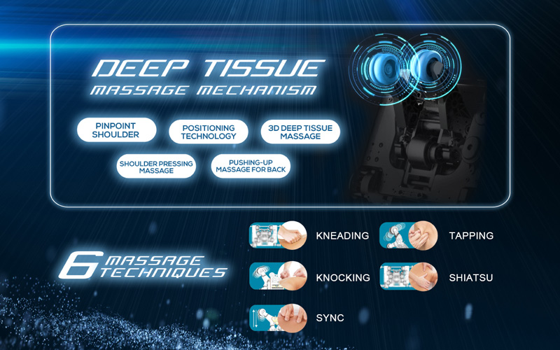 Cnpromass Deep Tissue Massage Chair