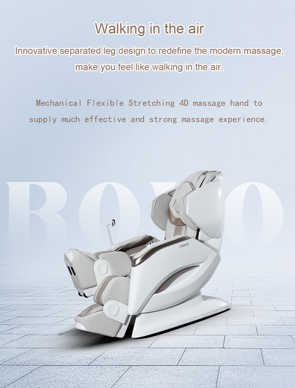 Walking leg massage chair